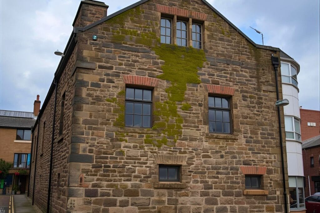 - 2025 08 07 Cavalry Cleaning Removing Stubborn Algae from Historic Stone Buildings in Birmingham exterior cleaning