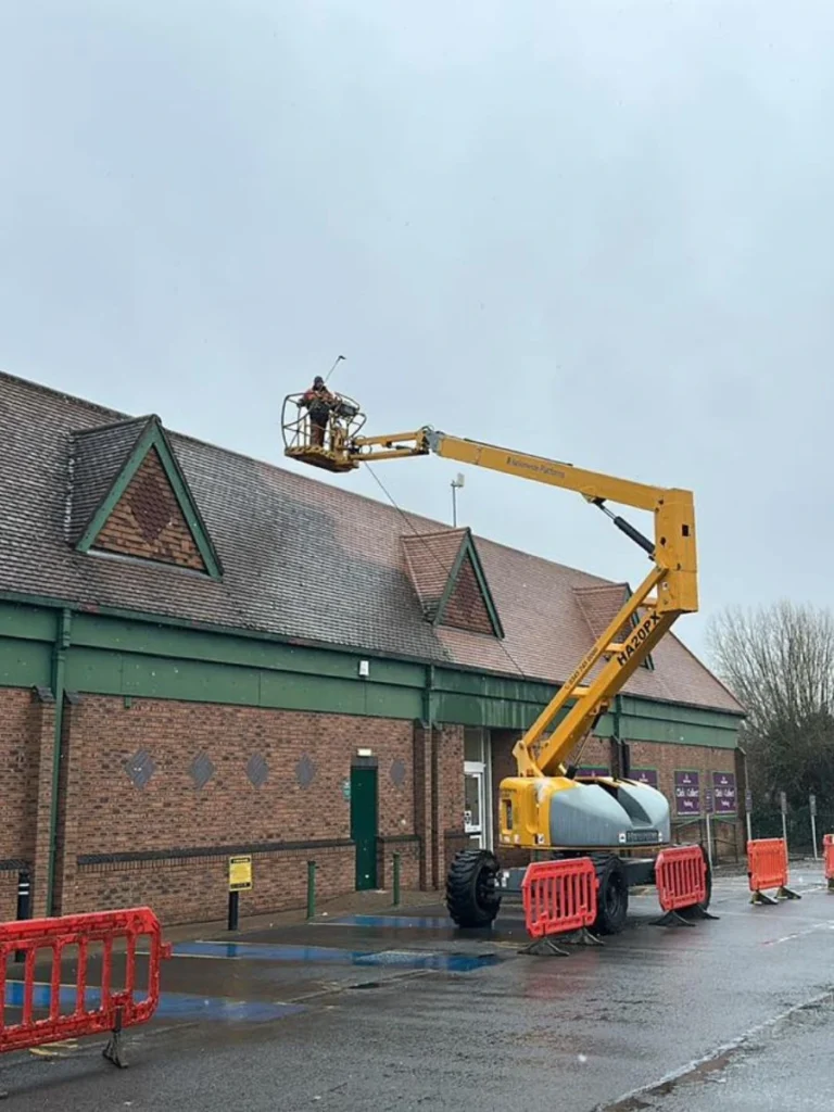 High Level Cleaning Morrisons Supermarket Retail