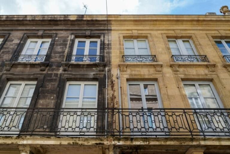 Doff Steam Cleaning Before After